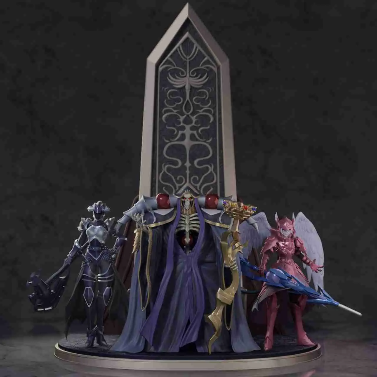 overlord  纳萨力克地下大坟墓  骨王的王座