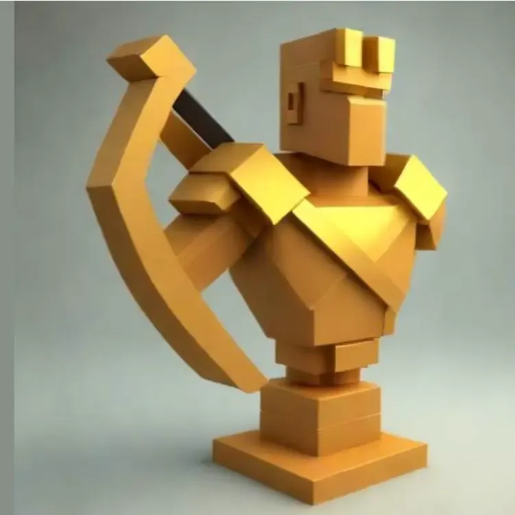 Zodiac signs - Sagittarius (Lowpoly)
