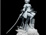 尼尔2B小姐姐华丽持刀版-0