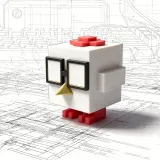 我的世界像素风格小鸡