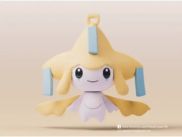 【宠物小精灵】宝可梦-基拉祈 作者：Ninetales-Jirachi(Pokemon)