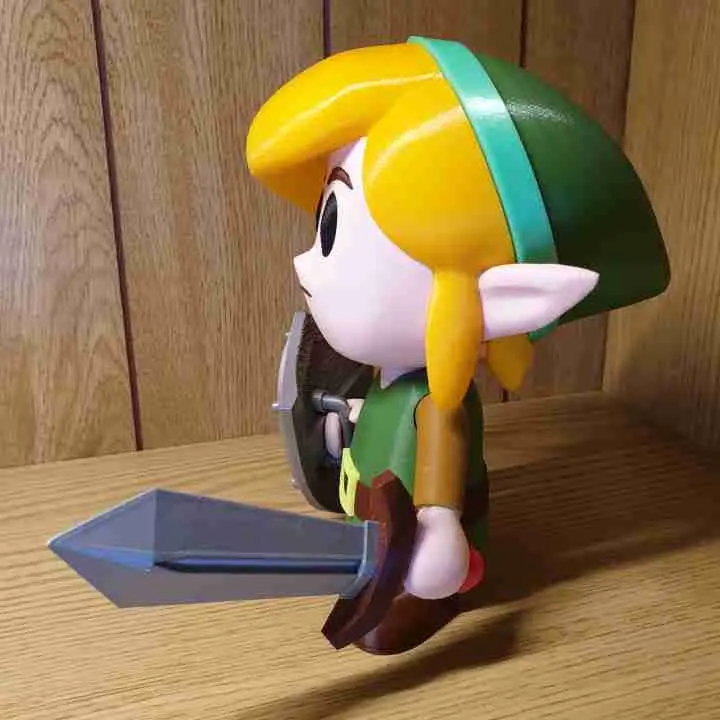 塞尔达传说-织梦岛 林克Q版 Link from Link's Awakening game- Multicolored