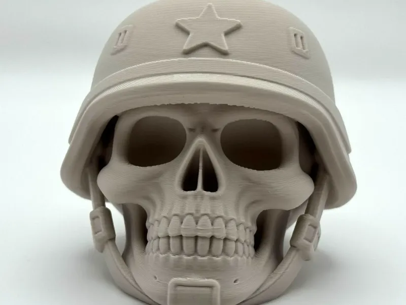 Soldier Skeleton Skull