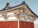 南禅寺大殿模型2.0（原创，开源）-2