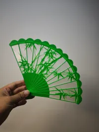 竹扇绿