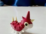 Wurmple宝可梦0265刺尾虫 分色打印-4