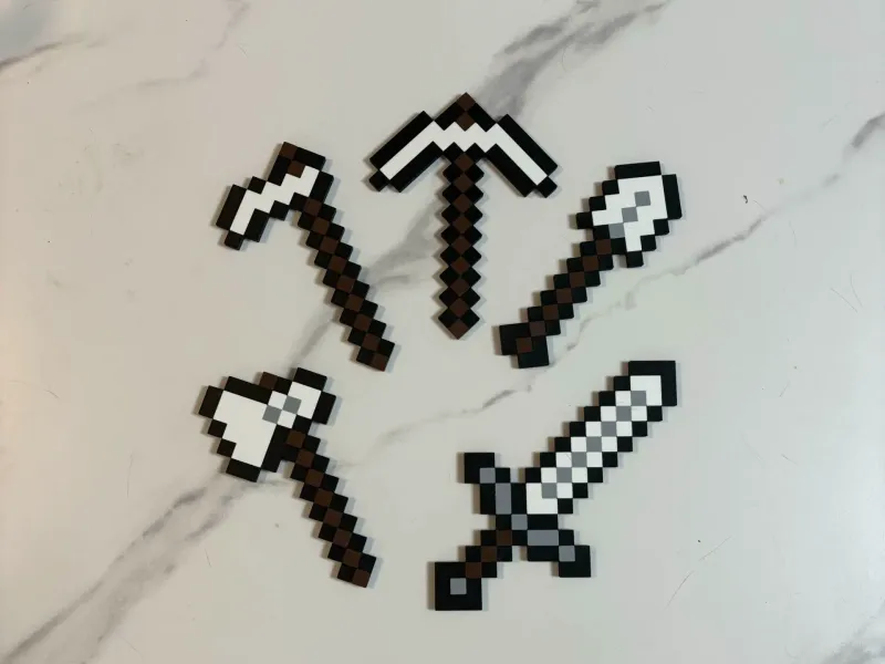 Minecraft 我的世界 weapons 武器 tools 工具