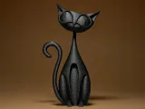 Funny Cat Figurine-1