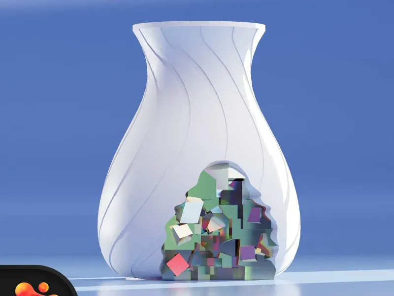 Pyrite Vase by Polymeria