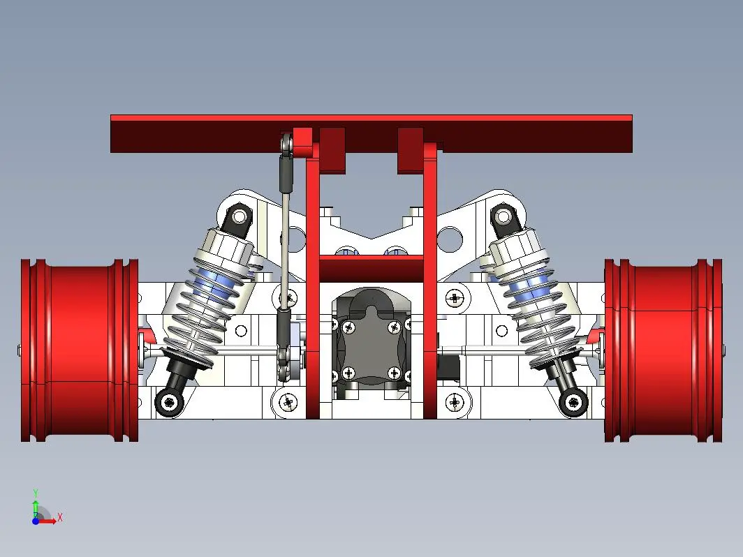 3D可以打印的RC模型车