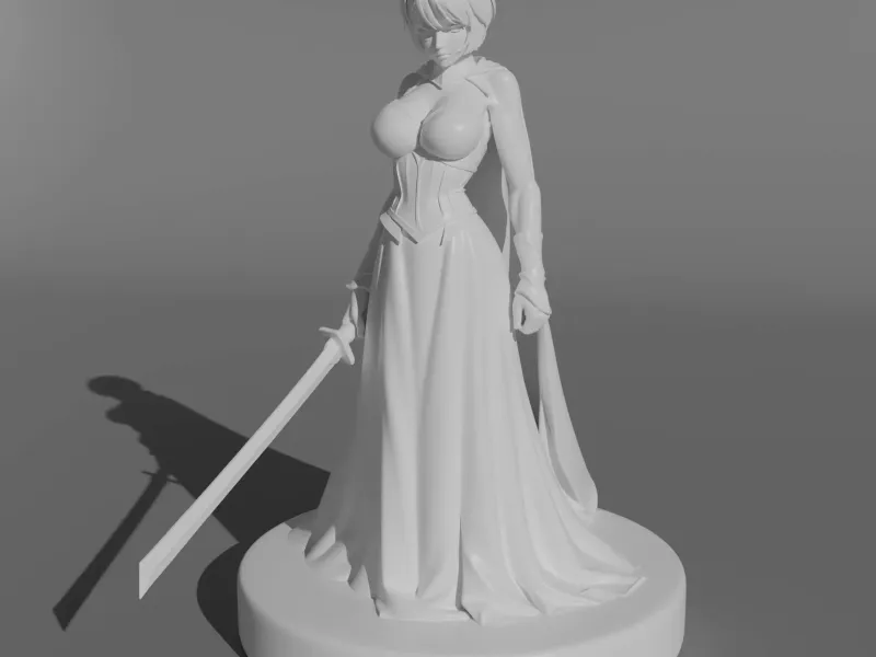 女战士