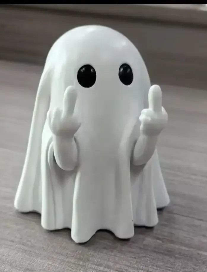 幽灵伸出手指 