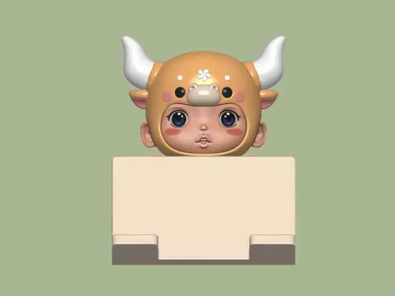 牛宝宝手机支架（横屏）