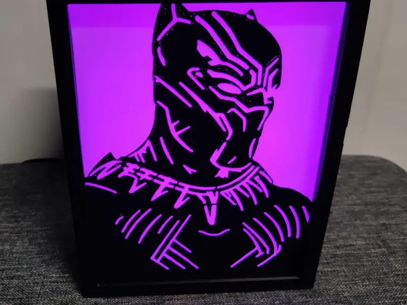 Black Panther LED Lightbox