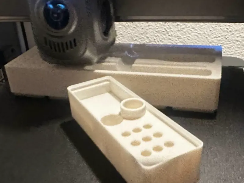 mini screw driver organizer tray w soldering for gridfinity