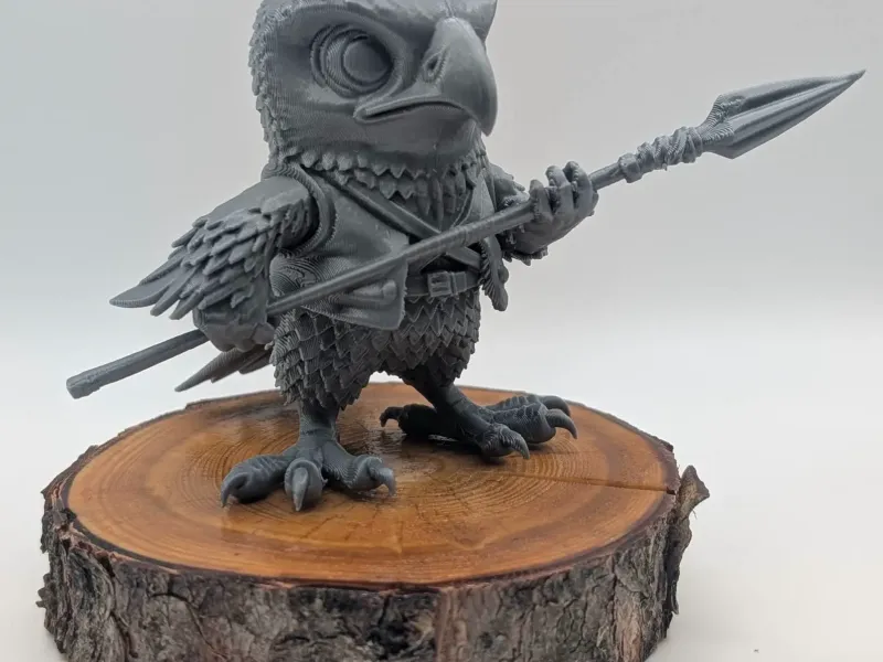 Chibi Aarakocra - The Avian Ace