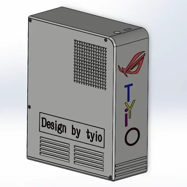 MATX/iTX电脑机箱双盘位nas