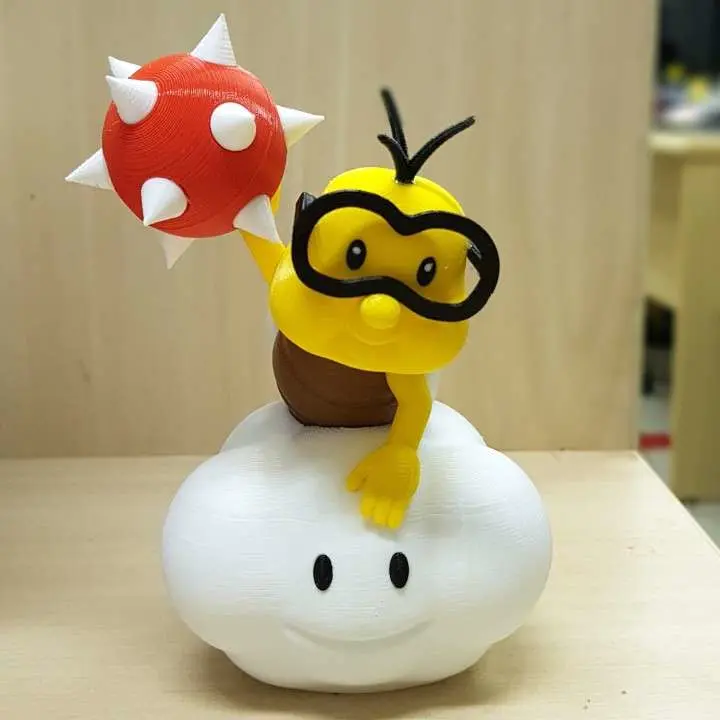 Mario游戏中的Lakitu-多色