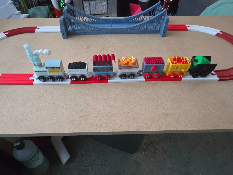 north pole express train set