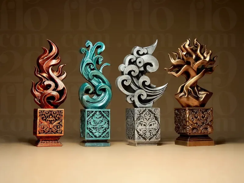 Elementals Statuettes