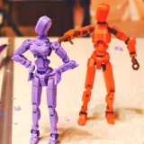 Dummy13可动人偶手办修复版 可动性高 无需支撑