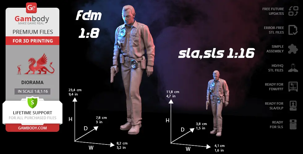 T-1000 终结者 FDM