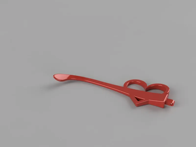 right rod glasses with heart