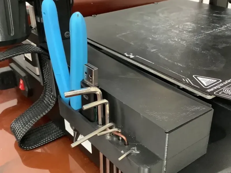 Ender-3 V3 SE/KE侧面存储收纳盒