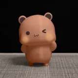 情侣熊系列-揉脸的布布（Couple Bear-tilt head_Rub face_bubu）