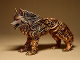 Designer WOLF Sculpture-4