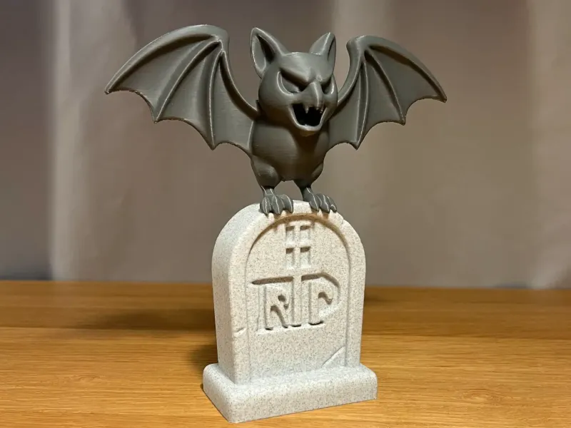Bat on Grave