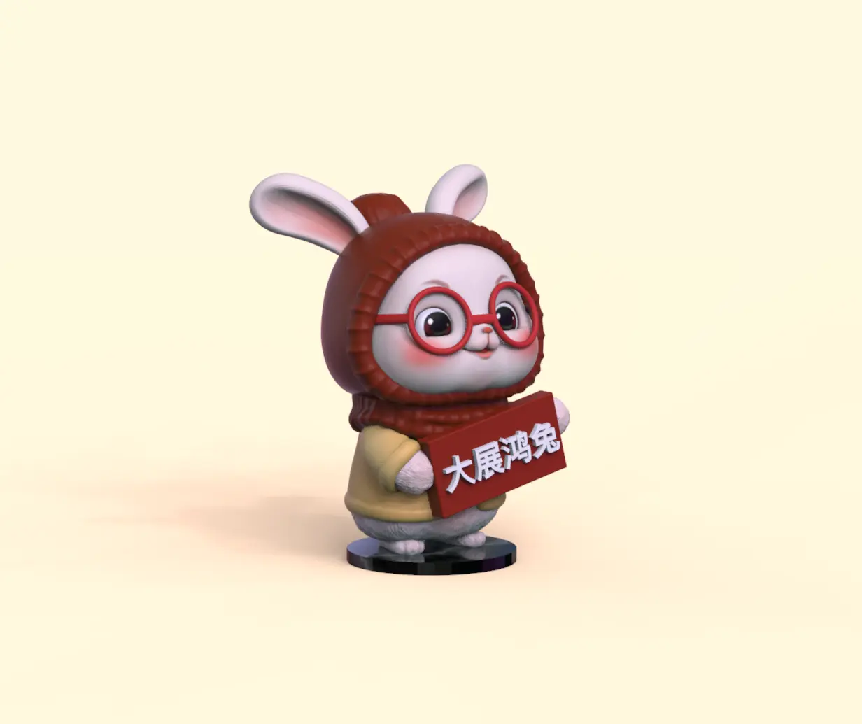 兔年大吉-大展鸿兔