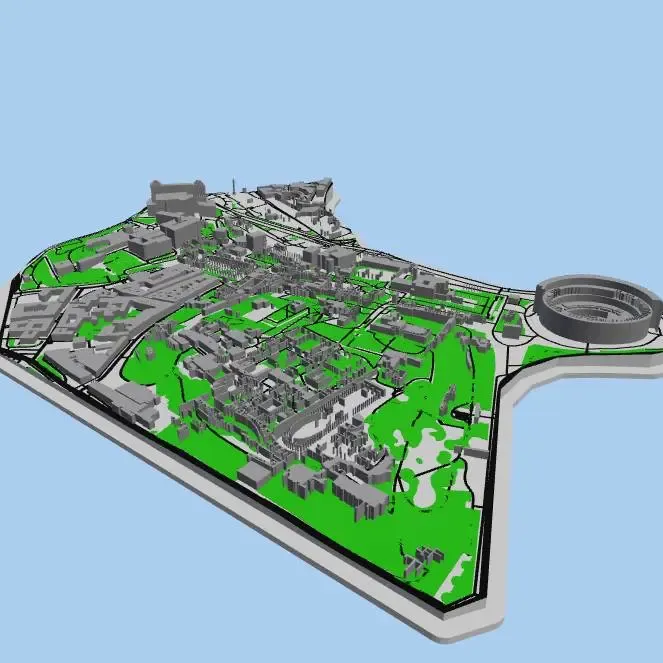 古罗马 沙盘微缩模型 Ancient Rome - Scale Model