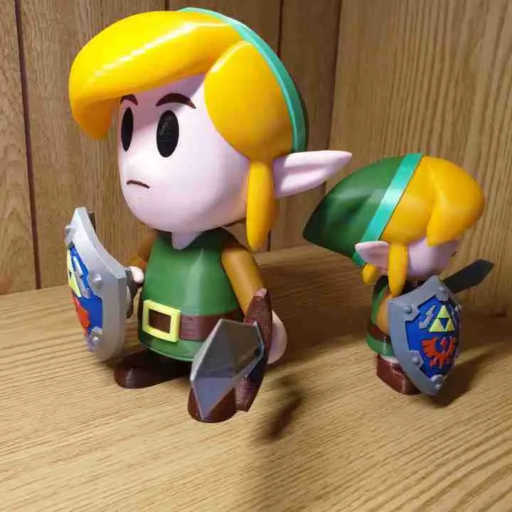 塞尔达传说-织梦岛 林克Q版 Link from Link's Awakening game- Multicolored