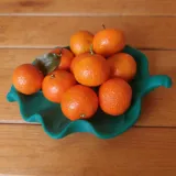 树叶果盘