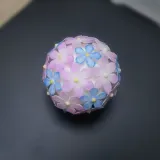 绣球花摆件（花盆可收纳种子）