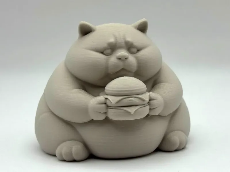Chonk Burger Cat