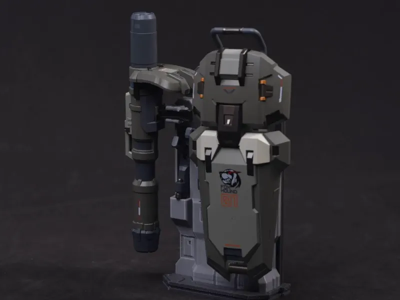 MOSHOW卓越级武器站：猎狐犬小队队长机（暴君标准型）