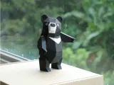 关节可活动的黑熊-0
