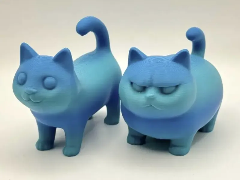 Cat Duo – Happy & Grumpy