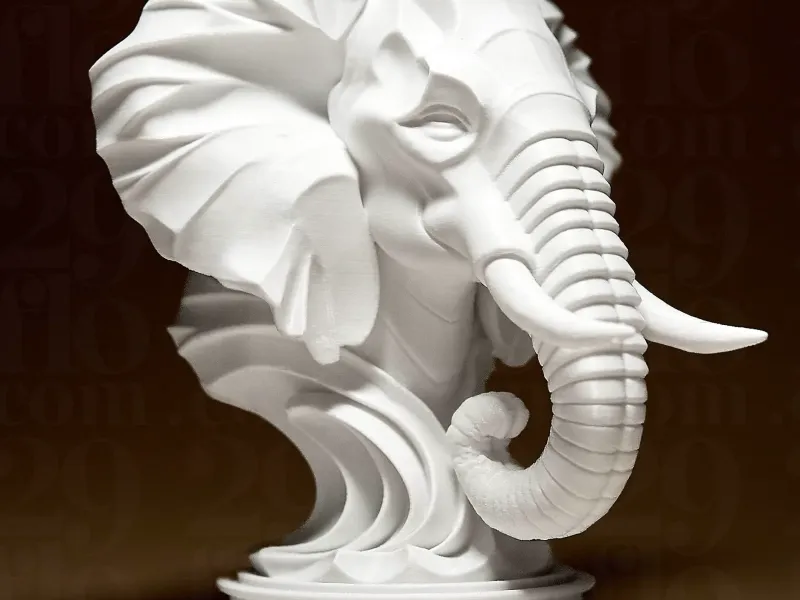 Elegant Elephant Sculpture