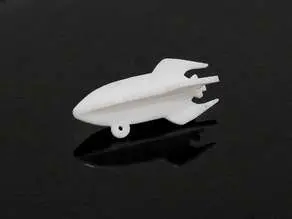 拼装模型玩具火箭_不带板带穿绳