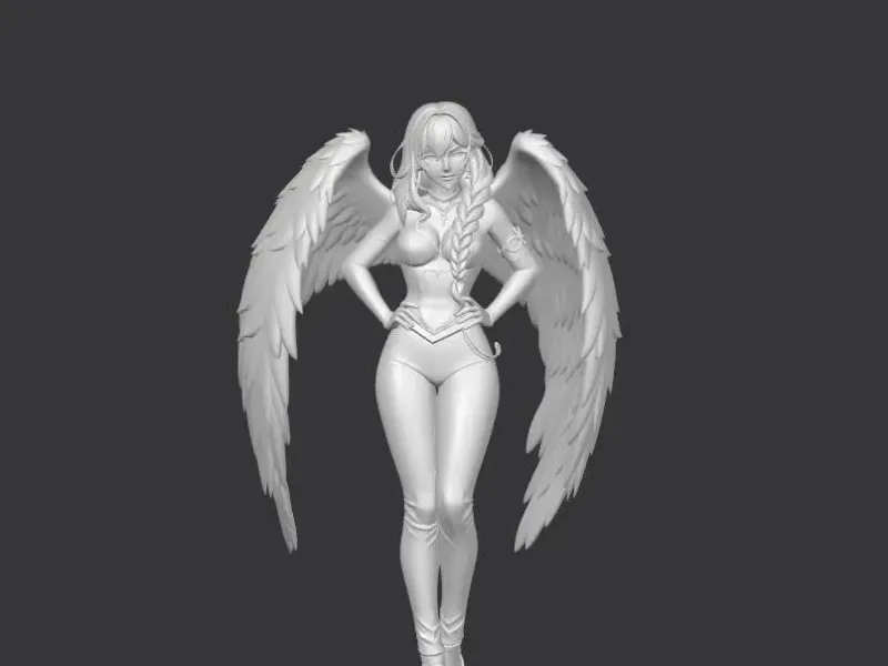 angel anime girl