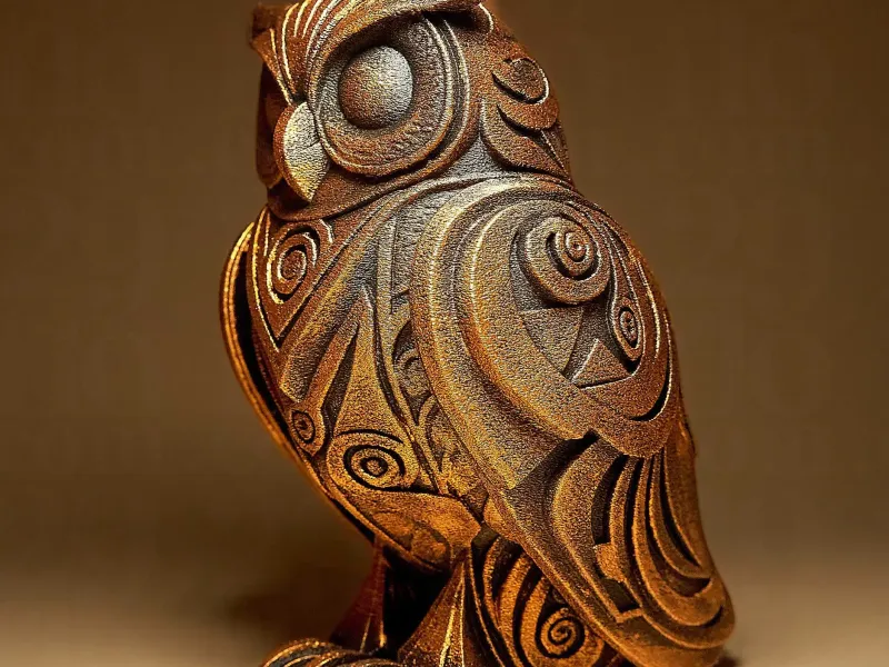 Designer OWL Sculpture