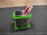未来城市笔筒 Futuristic City Pen Holder-4