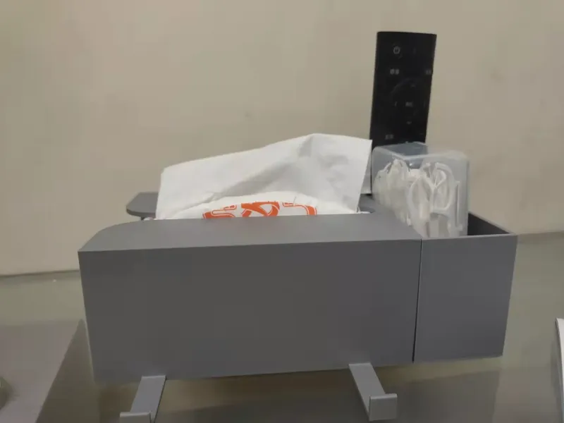 手机支架纸巾盒