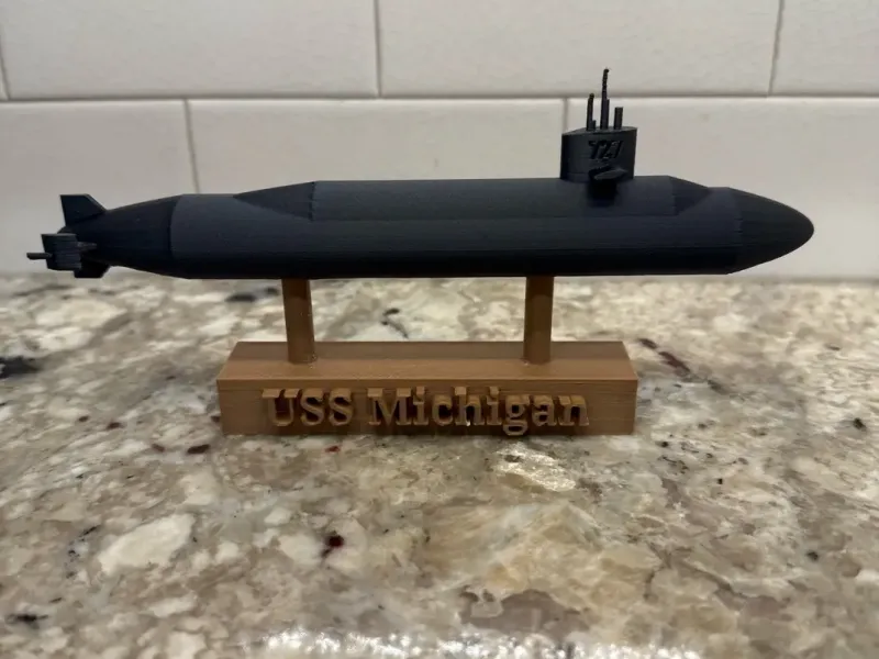 USS Michigan 727 SSBN