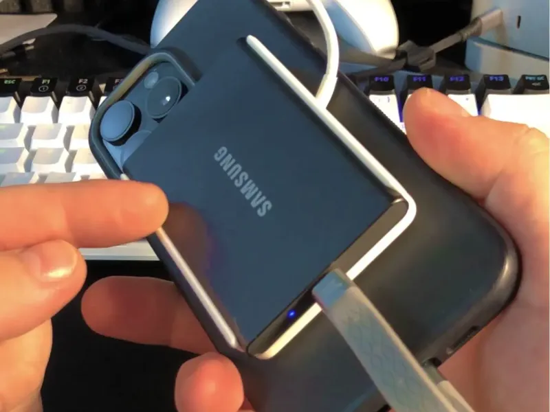 Samsung T7 SSD Magsafe mount