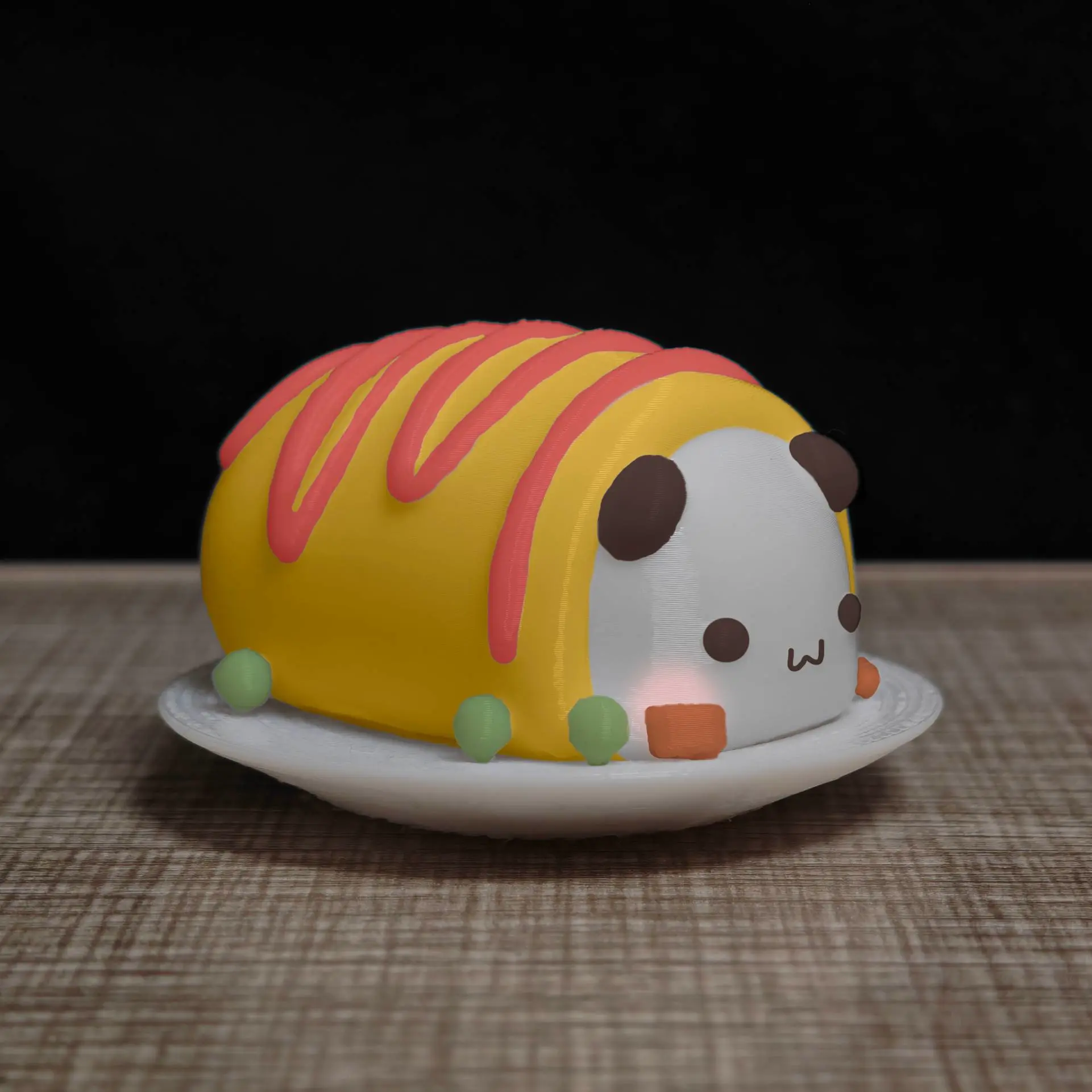 情侣熊系列-蛋包饭一二（Couple Bear-Omelette_rice_egg_Yier）