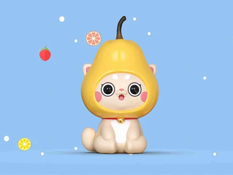 水果猫咪——梨梨